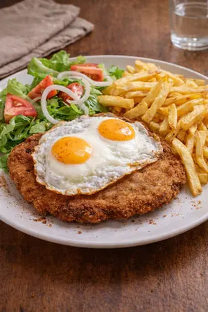 Milanesa a Caballo